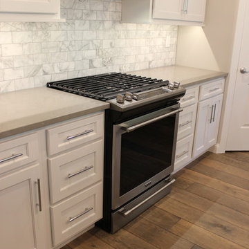 Hazelwood Homes- New Home in Moline With Whites and Grays Showcased