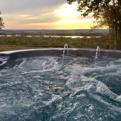 Water Features overlooking a massive water feature! - Hot Tubs