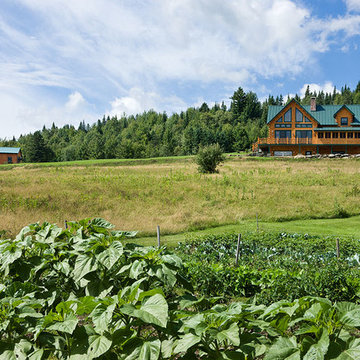 Log Homes & Cabins - Coventry Log Homes - The Bear Rock