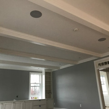 In wall architectural speakers
