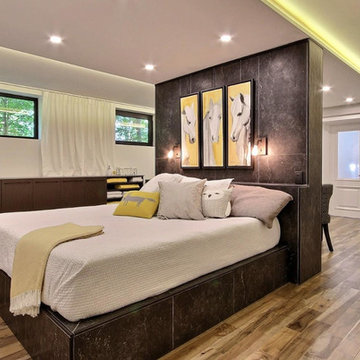 Organik Charm Hardwood Flooring - Bedroom