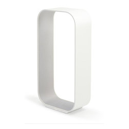 Pablo Designs Large White Pearl Contour Table Lamp - Table Lamps