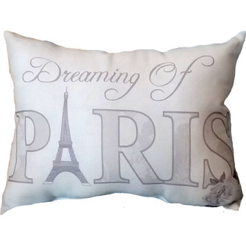 Handmade Dreaming Of Paris French Pillow