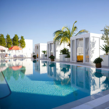 Commercial: Rooftop cabanas, Arlo Hotels Wynwood, Miami, FL