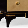 Black Lacquer Chest of Drawers