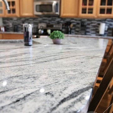 Kitchen Remodel with Granite Island