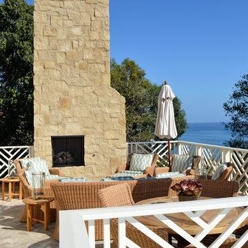 Pennsylvania Stone Farmhouse in Malibu, CA