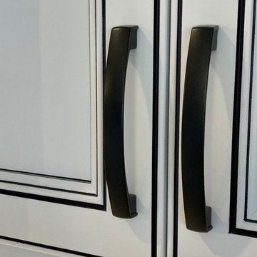 New Construction-Milan IL Koch Express Painted White Fog Black Highlights