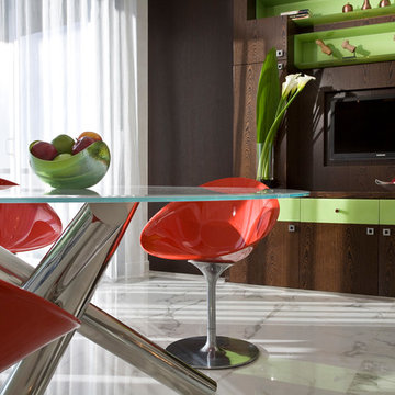 Modern Penthouse in Miami at Jade Ocean Designed by Pfuner Design