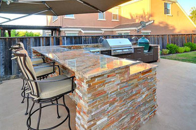 Example of a classic patio design in San Francisco