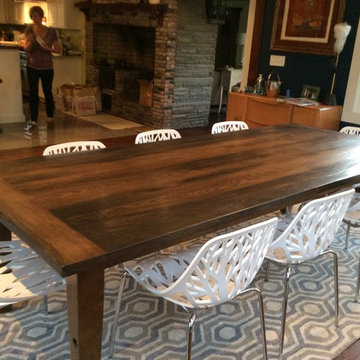 Live Edge Farm Style Table