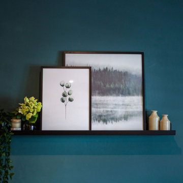 Living / Cinema Room - picture shelf
