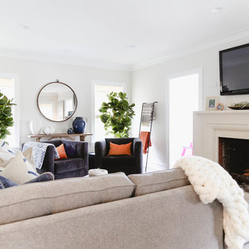 Our Houzz: Bright, Breezy Living Room Caps a Hectic Renovation