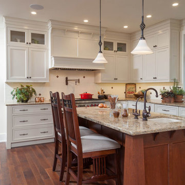 Craftsman Mission Styled Kitchen on Long Island's North Shore