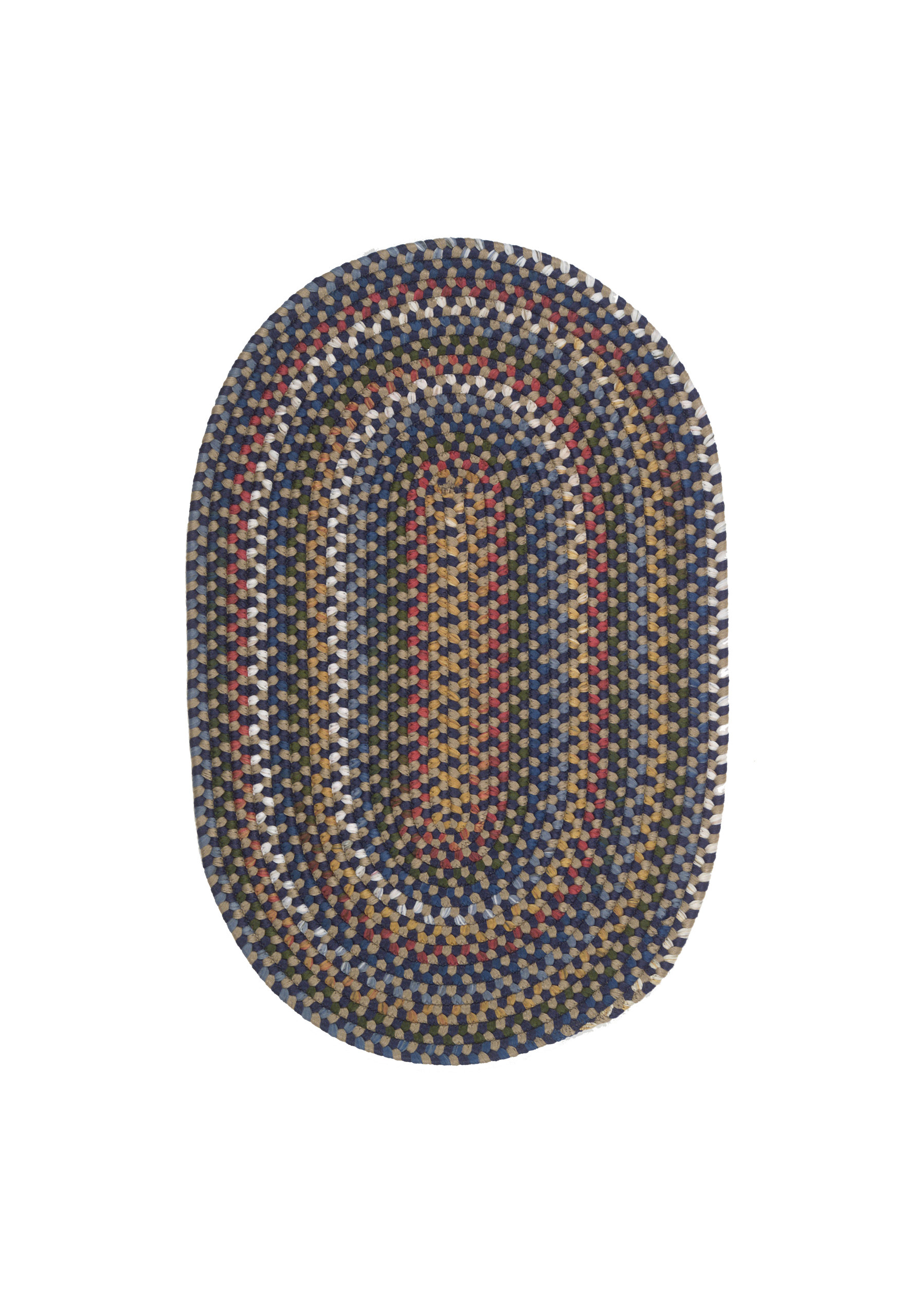 Colonial Mills Wayland Oval Braided Rug, 15X20 - Contemporary - Area ...