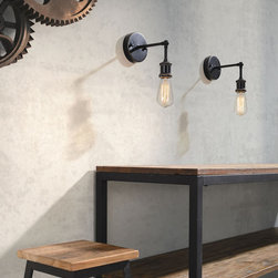 Zuo Miserite Wall Lamp Antique Black Gold & Copper - SKU: 98271 - Pendant Lighting