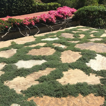 Flagstone patio