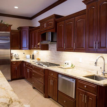Kitchen Cherry Cabinets