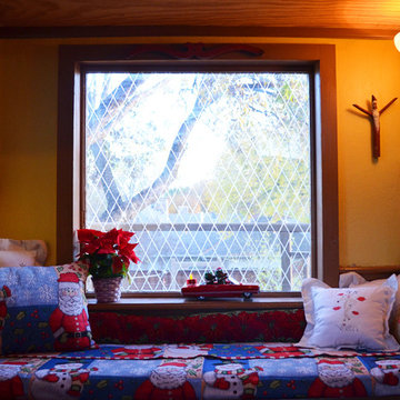 A Magical Tree House Lights Up for Christmas