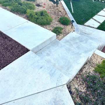 Family Garden On The Slope