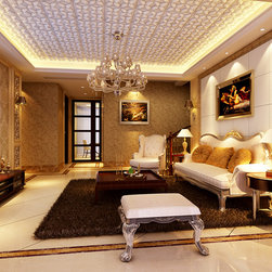 Leather Tile Panels from Royal Stone and Tile in Los Angeles - Home Decor