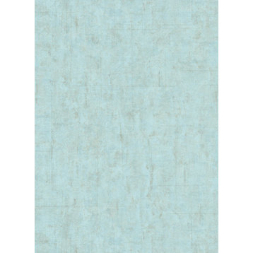 Faux Textured Wallpaper, Rustic Wall, 10006-18, Blue Gray Gold, 1 Roll