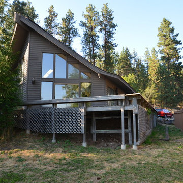 Reconstruction and Addition Lake Cabin - Spokane