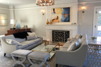 Inspiration for a living room remodel in New York