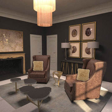 Masculine Sitting Room