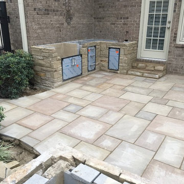 Outdoor Grill Patio Area