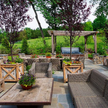 Planters Around Pool
