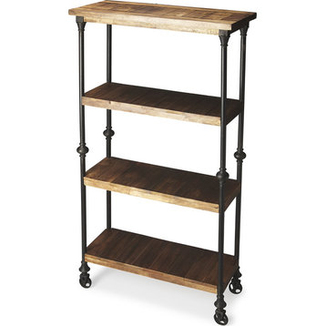 Butler Fontainebleau Industrial Chic Bookcase