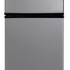 3.1 Cu.Ft. Double Door Refrigerator With Energy Star, Stainless Steel