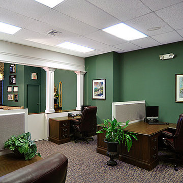 Law firm - happy employees and clients - work well in beautiful surroundings -