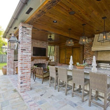 outdoor kitchens