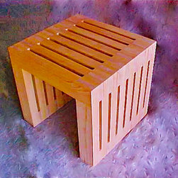 Cedar Shower Bench - Accent And Storage Benches