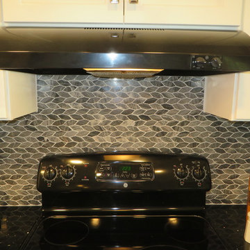Black, White, Gray Kitchen, Durham, Tulley and Clark