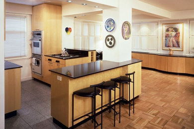 Inspiration for a contemporary kitchen remodel in Philadelphia