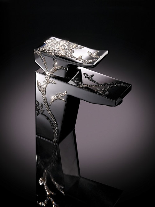 Luxury Bathroom Faucets With Swarovski Crystal