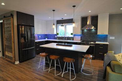Inspiration for a transitional kitchen remodel in Chicago
