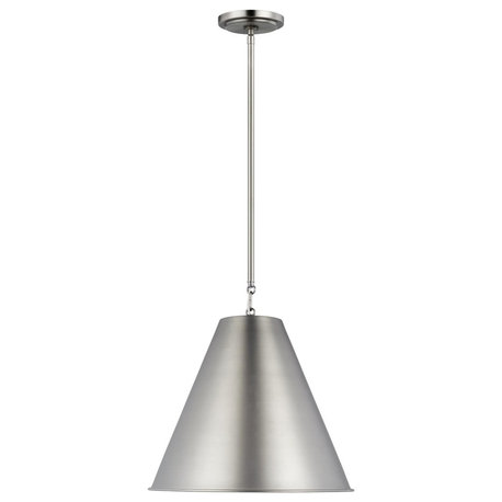 Sea Gull Gordon One-Light Small Pendant Antique Brushed Nickel