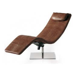 Casanova Chaise Lounge by Cattelan Italia - $2,506 - Indoor Chaise Lounge Chairs