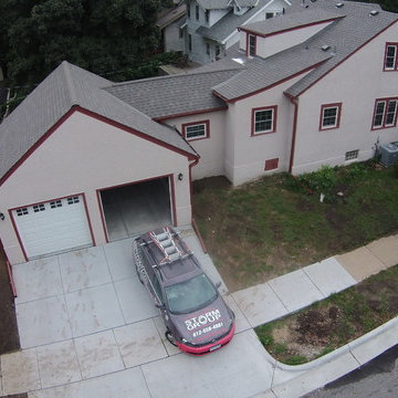 New Roof in Minneapolis. Atlas "weatherwood"