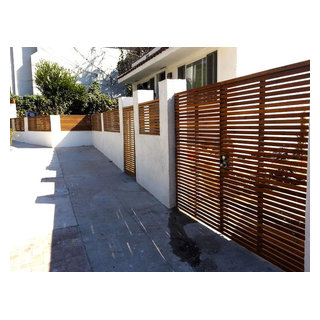 Modern Gate - Driveway, Entry Gate and Fence Extensions - Exterior ...