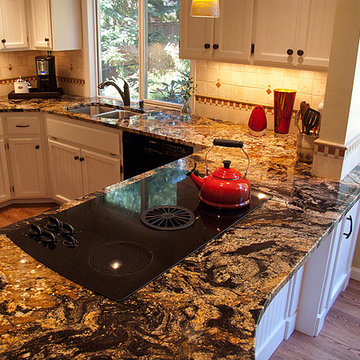 Kitchen Makeover re-use cabinets