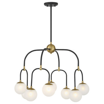Savoy House Couplet Eight Light Chandelier