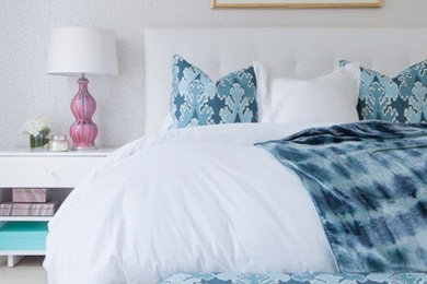 Example of a trendy bedroom design in Dallas