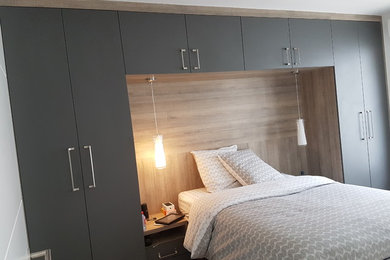 Exemple d'une chambre moderne.