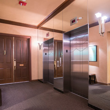 "The Claride" Elevator lobby Before
