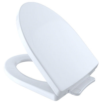 Toto Soire SoftClose Elongated Toilet Seat and Lid, Cotton White